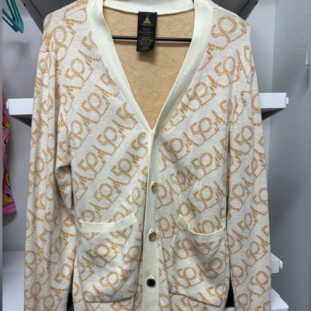 Disney 50th anniversary gold sweater